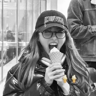 🍦 emoji стикеры от кэррол. Telegram sticker 9 of 17