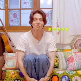🪗 emoji Lee Dong Wook @L33D0ngW0ok Telegram sticker 3 of 18