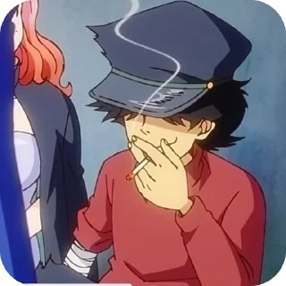 😆 emoji Lupin the Third @stickrubot Telegram sticker 21 of 120