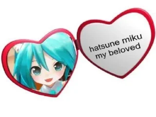 💋 emoji miku hatsune!!✧(｡•̀ᴗ-)✧ Telegram sticker 1 of 17