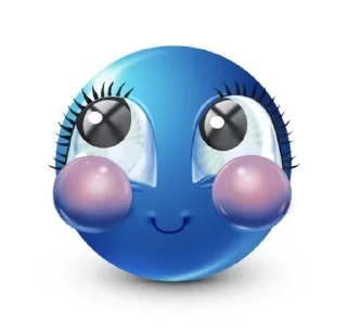 🌟 emoji 🐧 Синие мемные какашки Telegram sticker 16 of 50