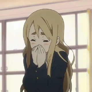🫢 emoji Mugi Kotobuki @kiwiys Telegram sticker 13 of 100