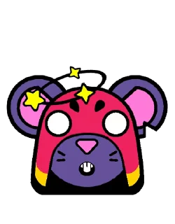 😰 emoji Moe Pins @BrawlStarsStik Telegram sticker 8 of 11