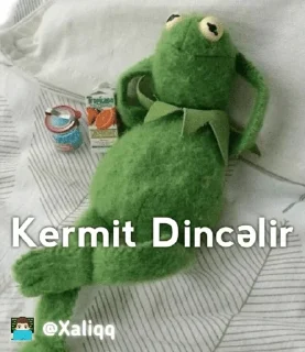 🙃 emoji Kermit Mood 💫 | 👨🏻‍💻 @Xaliqq Telegram sticker 21 of 30