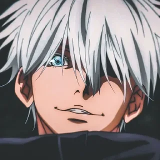 😁 emoji «ɢᴏᴊᴏ sᴀᴛᴏʀᴜ» ʙʏ @zxcvrst Telegram sticker 18 of 40