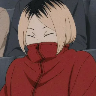❤️ emoji Kozume Kenma Telegram sticker 21 of 48
