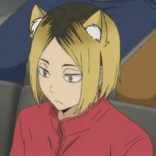 ❤️ emoji Kozume Kenma Telegram sticker 23 of 48
