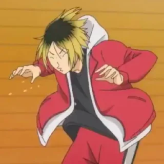 ❤️ emoji Kozume Kenma Telegram sticker 19 of 48
