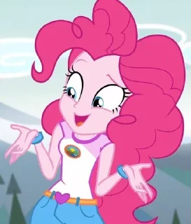 🌟 emoji 𐙚 pinkie !! 🌷 Telegram sticker 13 of 65