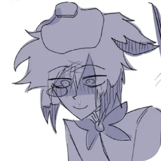💀 emoji Аластор Манга @k1rm9 Telegram sticker 23 of 45