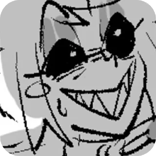 💀 emoji Аластор Манга @k1rm9 Telegram sticker 17 of 45