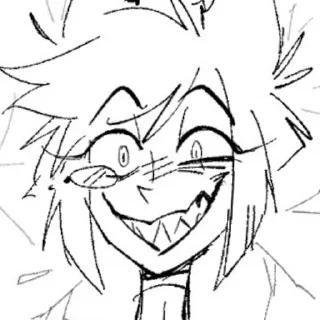 💀 emoji Аластор Манга @k1rm9 Telegram sticker 15 of 45