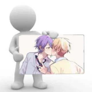 Sticker from лютые секай стикеры от нозори под прикрытием