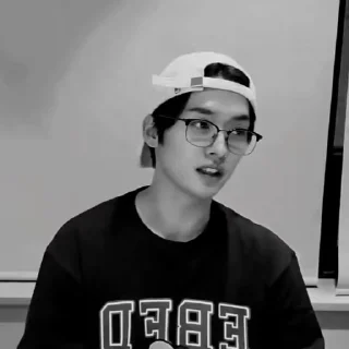 Sticker from Minho by @rokkihelp B&W