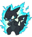 Sticker from Black Shark Dragon Gau-Gau (@n_chronos)