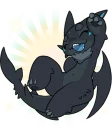 ☺️ emoji Black Shark Dragon Gau-Gau (@n_chronos) Telegram sticker 17 of 40