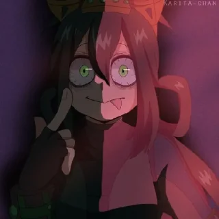 🔪 emoji Злодеи 2 ( @Izuku_Midoriya15_07) Telegram sticker 24 of 71