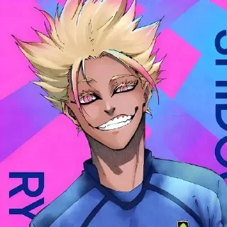 Sticker from 士道流星: @BlueLocksticker
