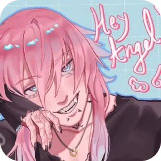Sticker from Ren 14 days with you @yandereyanderelove