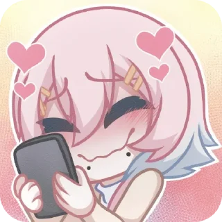 ❤ emoji Ren 14 days with you @yandereyanderelove Telegram sticker 10 of 60