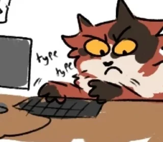 Sticker from АХАХА КОТЫ УБИВАЮТ СЕБЯ