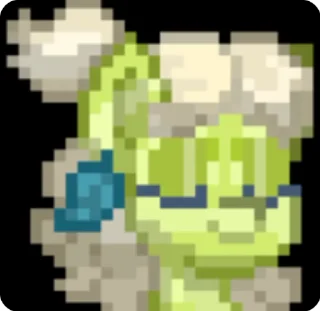 🙅‍♀ emoji Green star::🍀🌟::@@fStikBot::@S Telegram sticker 6 of 12