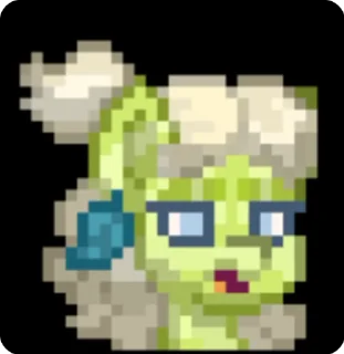 🥱 emoji Green star::🍀🌟::@@fStikBot::@S Telegram sticker 11 of 12