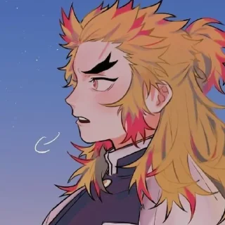 😐 emoji Ренгоку Кеджуро|Rengoku Kejuro Telegram sticker 24 of 119