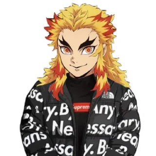 😏 emoji Ренгоку Кеджуро|Rengoku Kejuro Telegram sticker 8 of 119