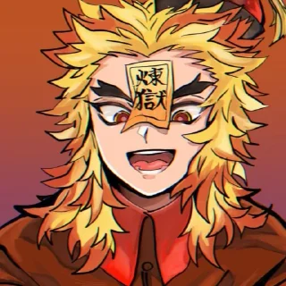 Sticker from Ренгоку Кеджуро|Rengoku Kejuro