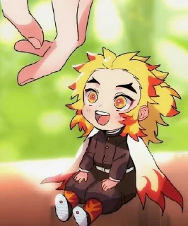 🌟 emoji Ренгоку💓 Telegram sticker 10 of 45