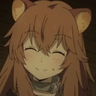 😊 emoji Raphtalia❤️ Telegram sticker 11 of 20