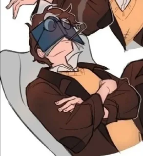 😎 emoji Wilbu my crush>3 Telegram sticker 12 of 21