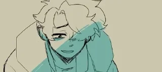 😌 emoji Wilbu my crush>3 Telegram sticker 15 of 21