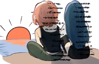 ☀️ emoji Лучшие подруги @nyasticks Telegram sticker 13 of 26