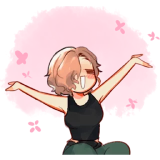 Sticker from Лучшие подруги @nyasticks