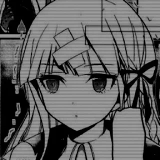 🌟 emoji — Kirigiri Kyoko 🎀 Telegram sticker 6 of 14