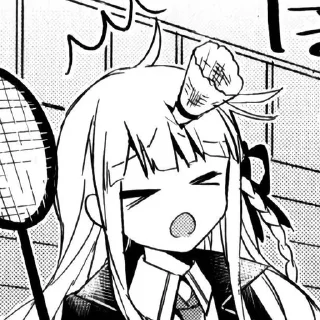 🌟 emoji — Kirigiri Kyoko 🎀 Telegram sticker 7 of 14