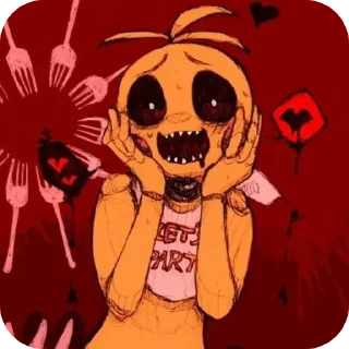 😵 emoji Toy Chica 💛🐥 Telegram sticker 17 of 50