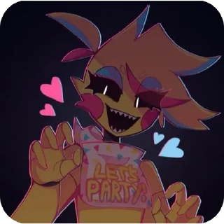 🤭 emoji Toy Chica 💛🐥 Telegram sticker 11 of 50