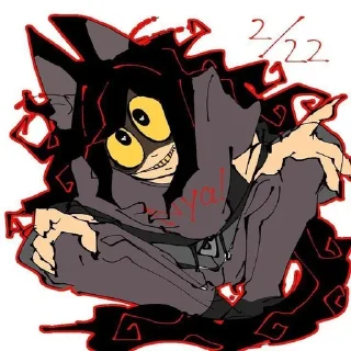 😍 emoji John Doe Telegram sticker 15 of 65