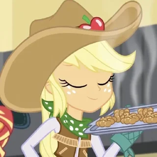🌟 emoji 𐙚 apple jack !! 🍎 Telegram sticker 13 of 27