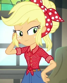 🌟 emoji 𐙚 apple jack !! 🍎 Telegram sticker 12 of 27