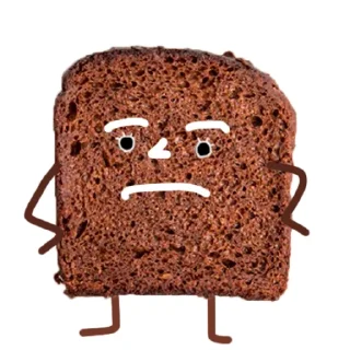 😒 emoji Black Bread Telegram sticker 9 of 46