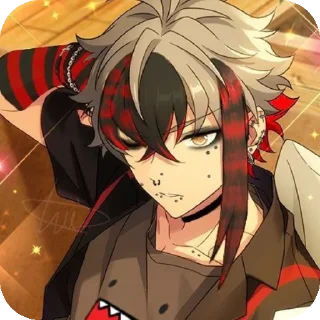 😡 emoji enstars emo/scene @pr1nc3mu Telegram sticker 5 of 30