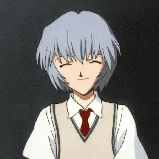 ☺️ emoji Ayanami Rei Telegram sticker 15 of 21