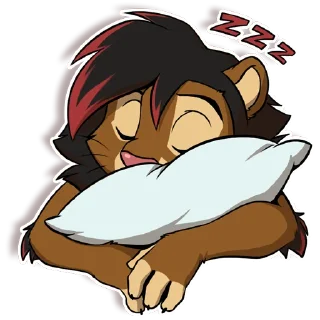 Sticker from Lion Jhon