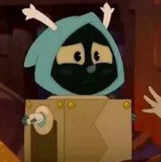 🌟 emoji чёрный Йорк Telegram sticker 19 of 75