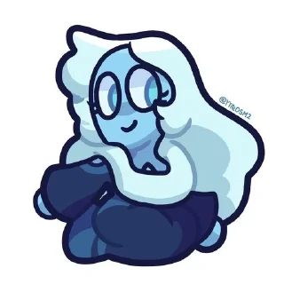 🌟 emoji 𝑩𝒍𝒖𝒆 𝑫𝒊𝒂𝒎𝒐𝒏𝒅💋𓂀 Telegram sticker 16 of 50