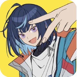 ✌ emoji Ensemble Stars! 4piece Telegram sticker 21 of 75
